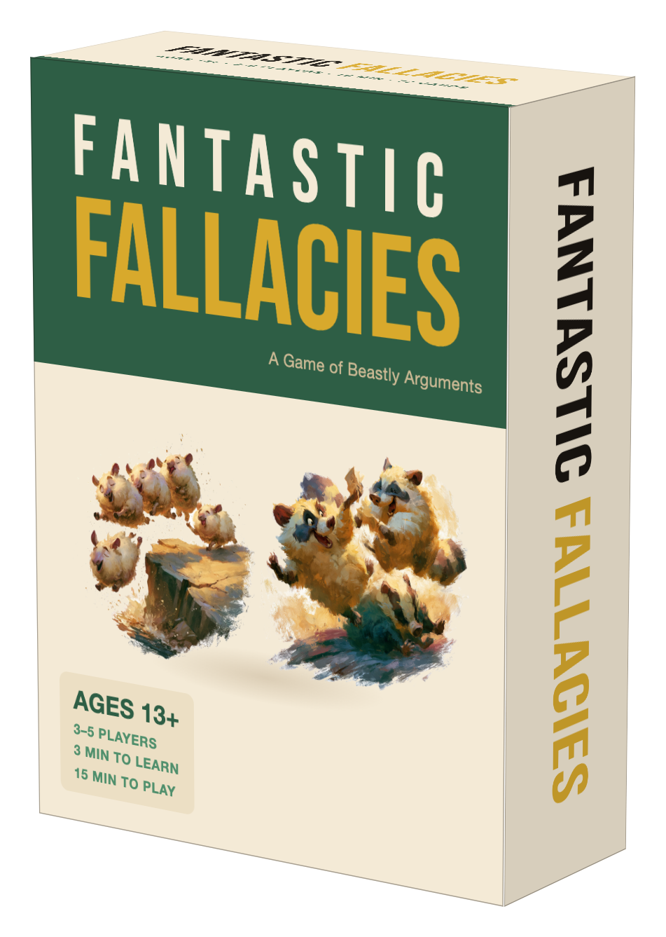 Fantastic Fallacies game box